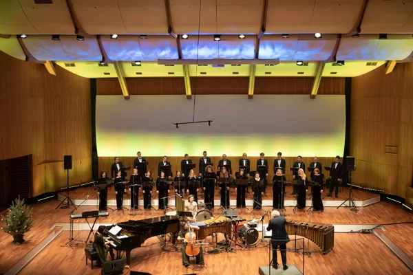 Choir "Ave Sol" and Jānis Ķirsis