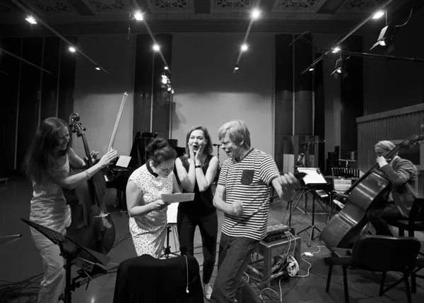 CD recording session